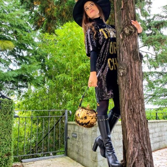 Moschino Couture Jeremy Scott HALLOWEEN TRICK/CHIC 3 ITEMS BUNDLE: BAG DRESS EAR - Picture 3 of 8